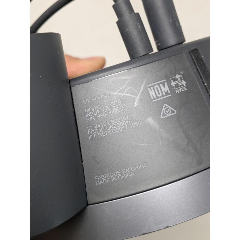 Logitech MX Sound Bluetooth Computer Desktop Speakers S-00167 (1009) - Picture 3 of 5